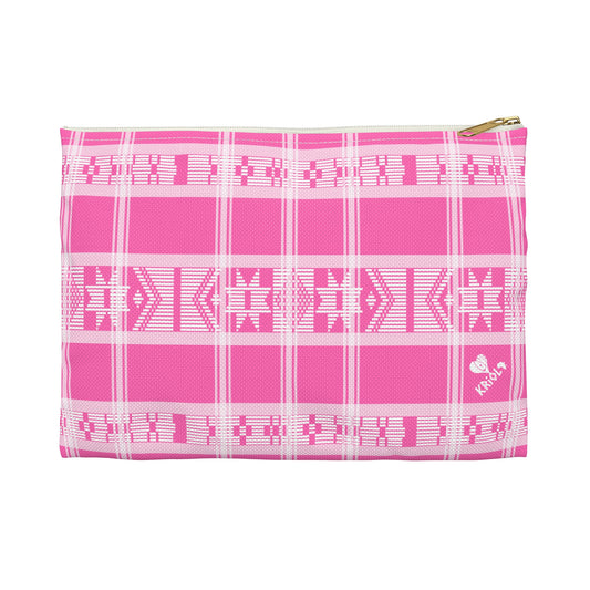 Rosa Pink Pano Di Terra Accessory Pouch