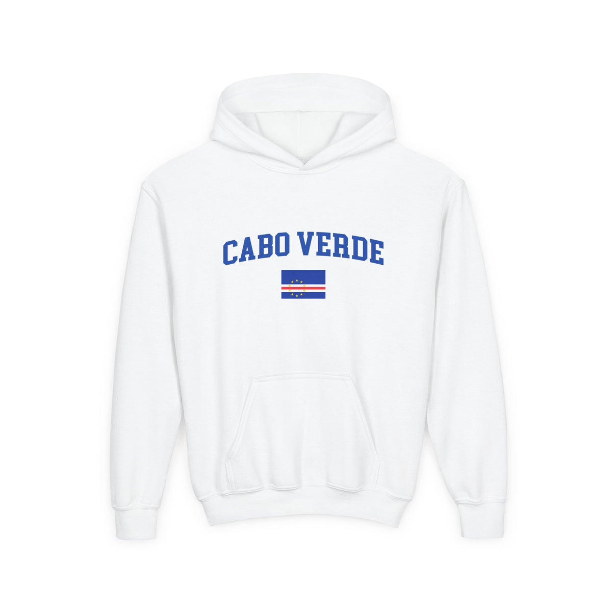 Sweat à capuche universitaire Islands Cabo Verde pour enfants