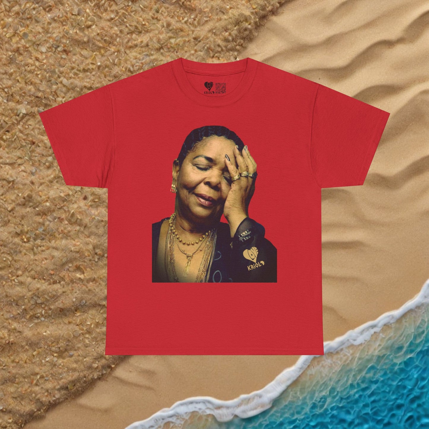 Cesaria Evora simple T-shirt