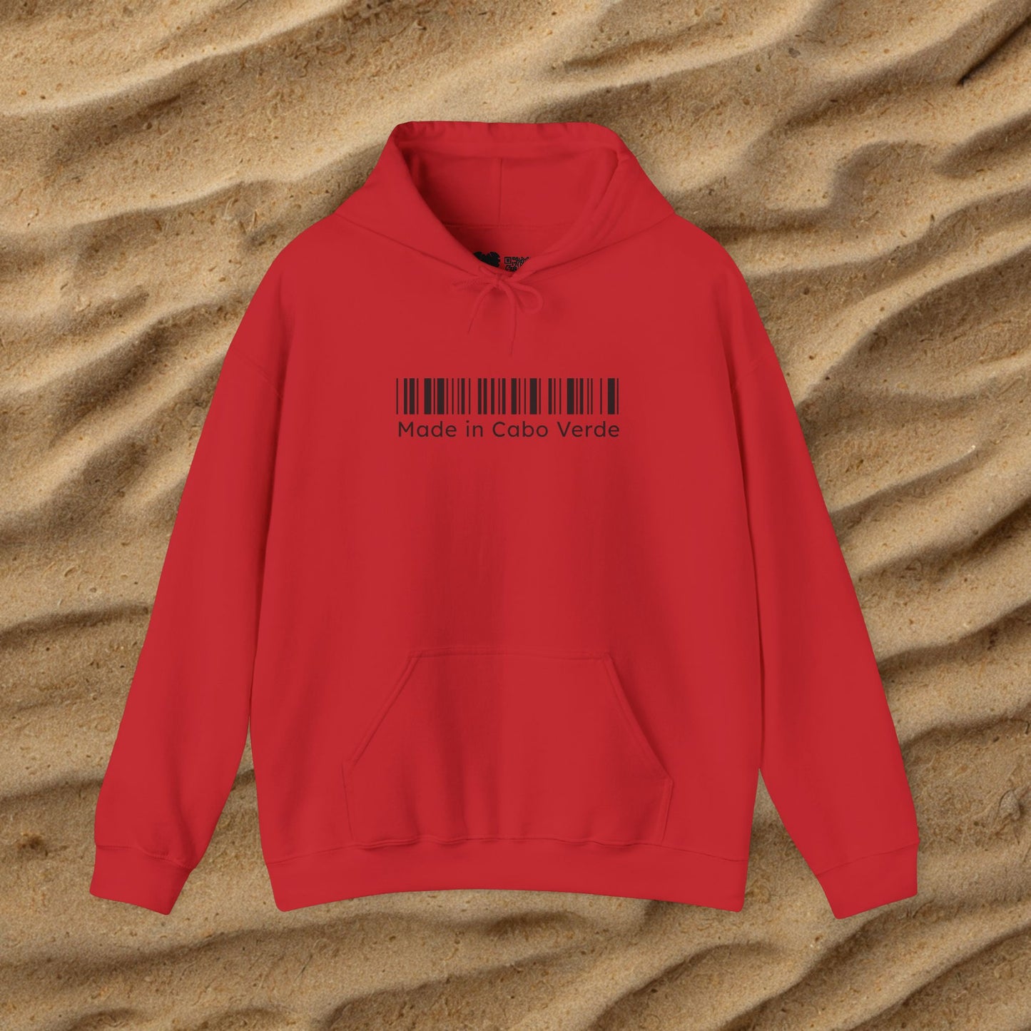 Made in Cabo Verde Barcode Hoodie