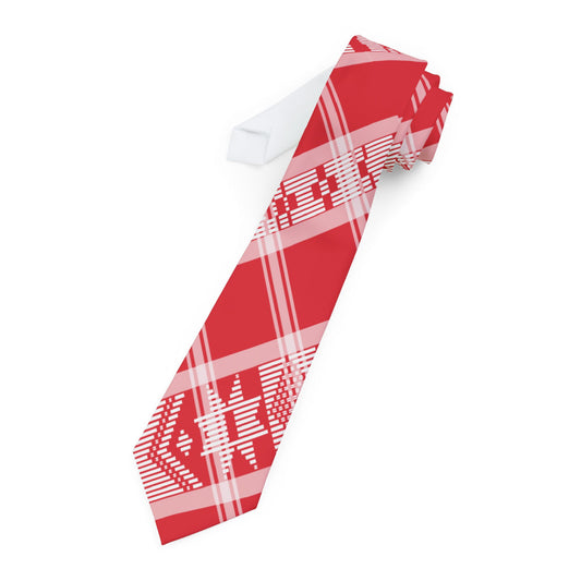Red Love Pano Di Terra Neck tie