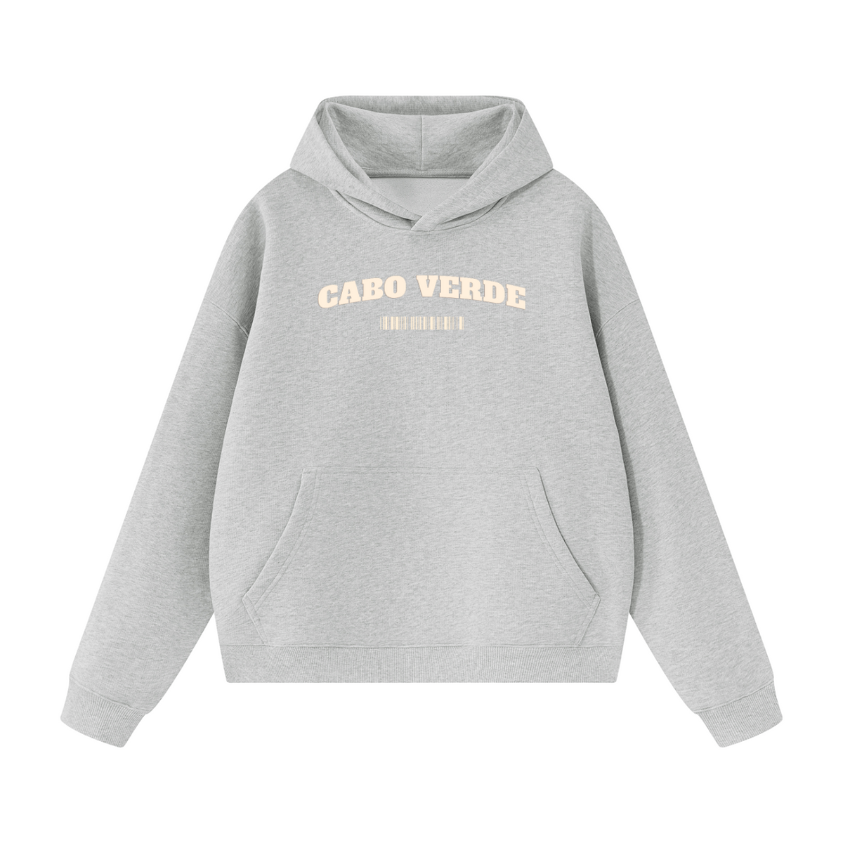Cabo verde Terra com mão de areia Oversized Heavy Hoodie