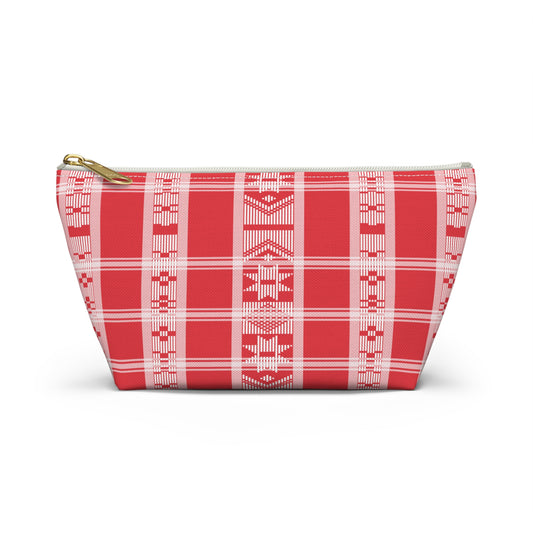 Red Love Pano Di Terra Accessory Pouch w T-bottom
