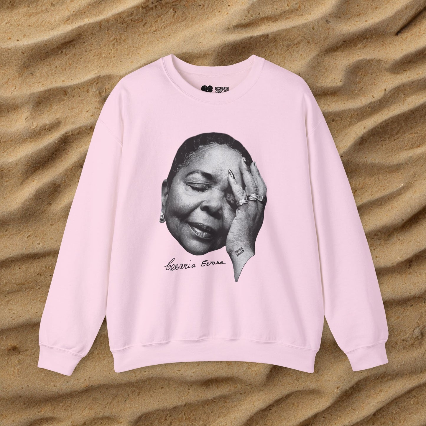 Vintage Cesaria Evora signature Sweater