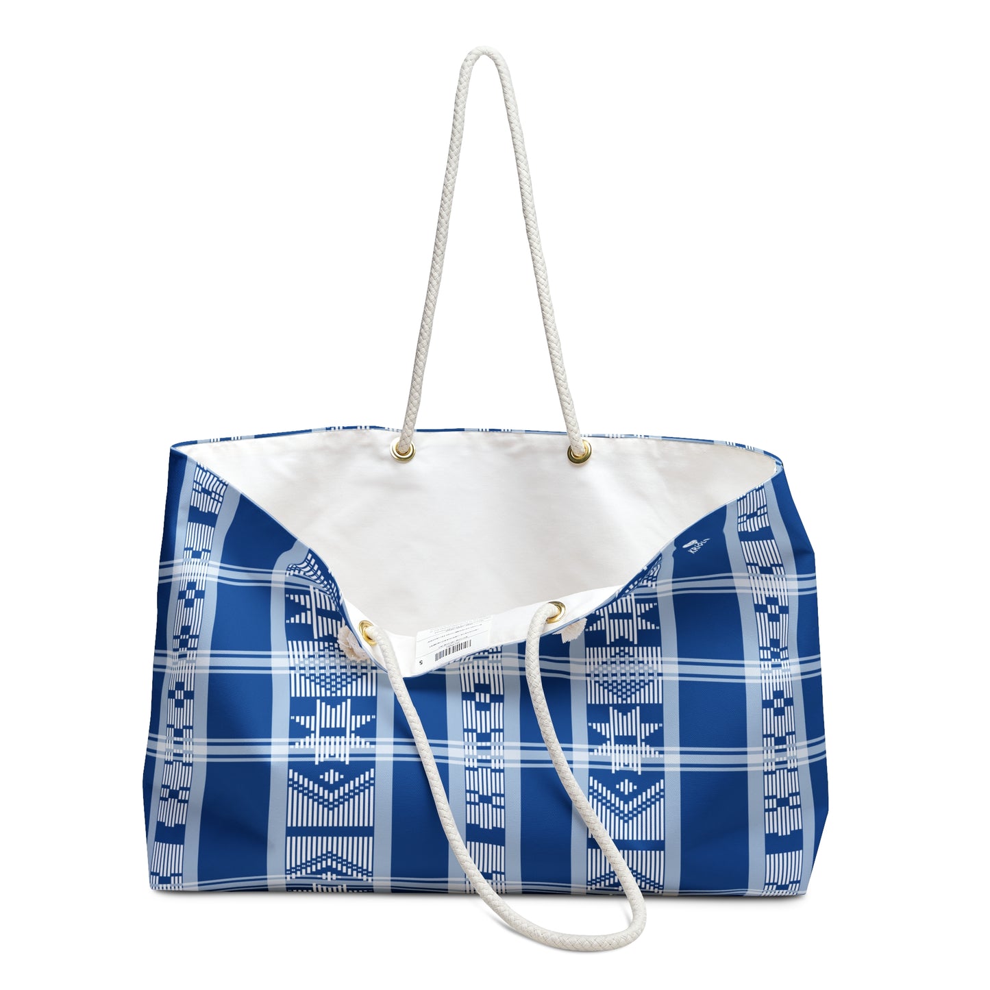 Pano di Terra Mar azul Weekender Bag