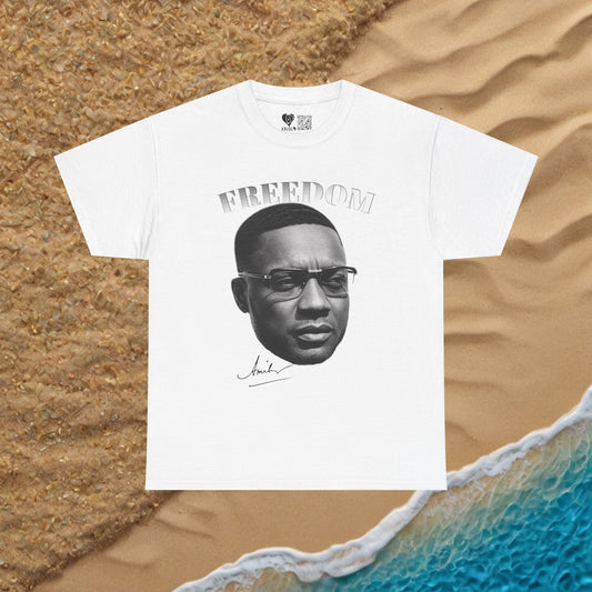 Freedom Amilcar Cabral B&W T-shirt