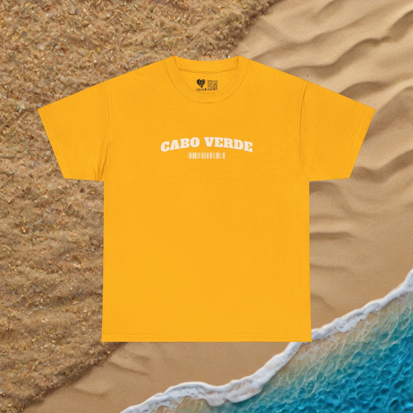 Cabo verde Terra mão de areia T-shirt