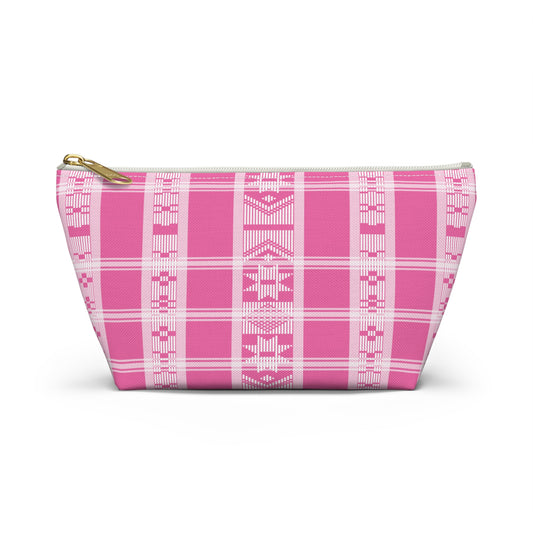 Rosa Pink Pano Di Terra Accessory Pouch w T-bottom