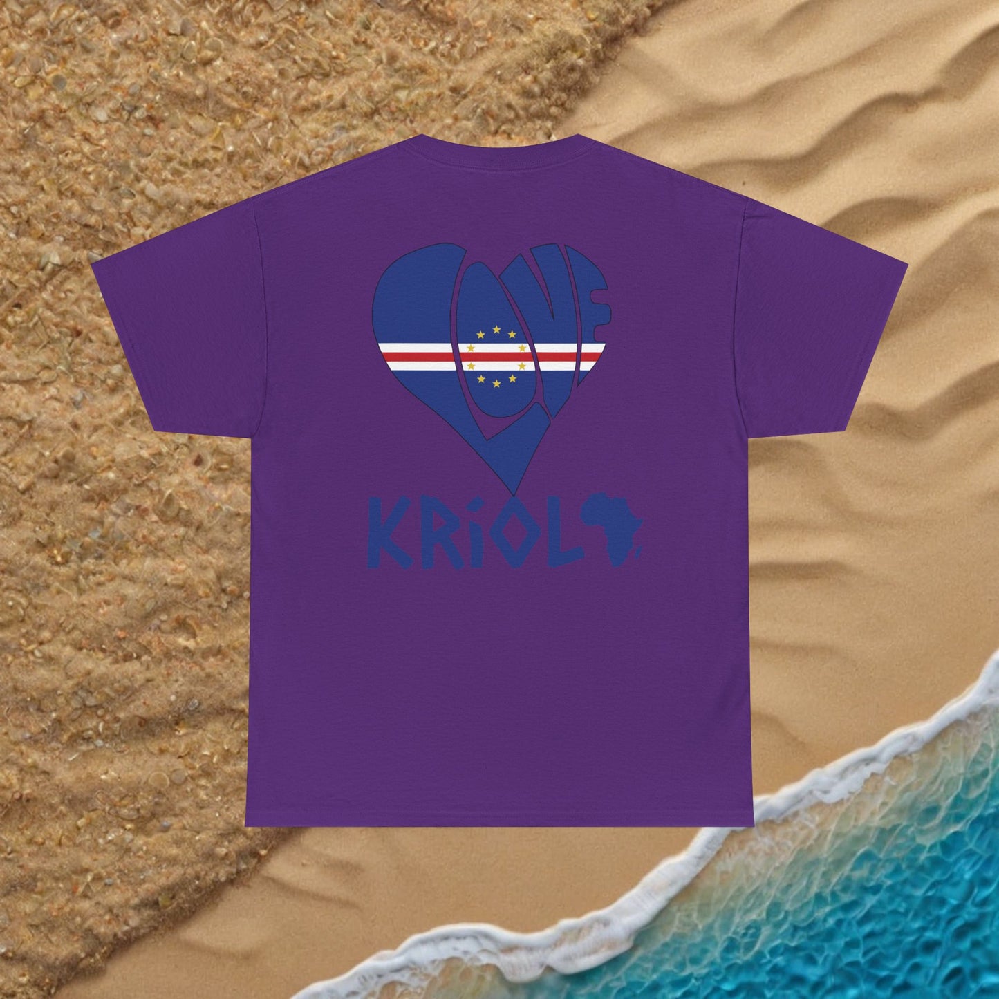 Cabo Verde Love Kriolo T-shirt