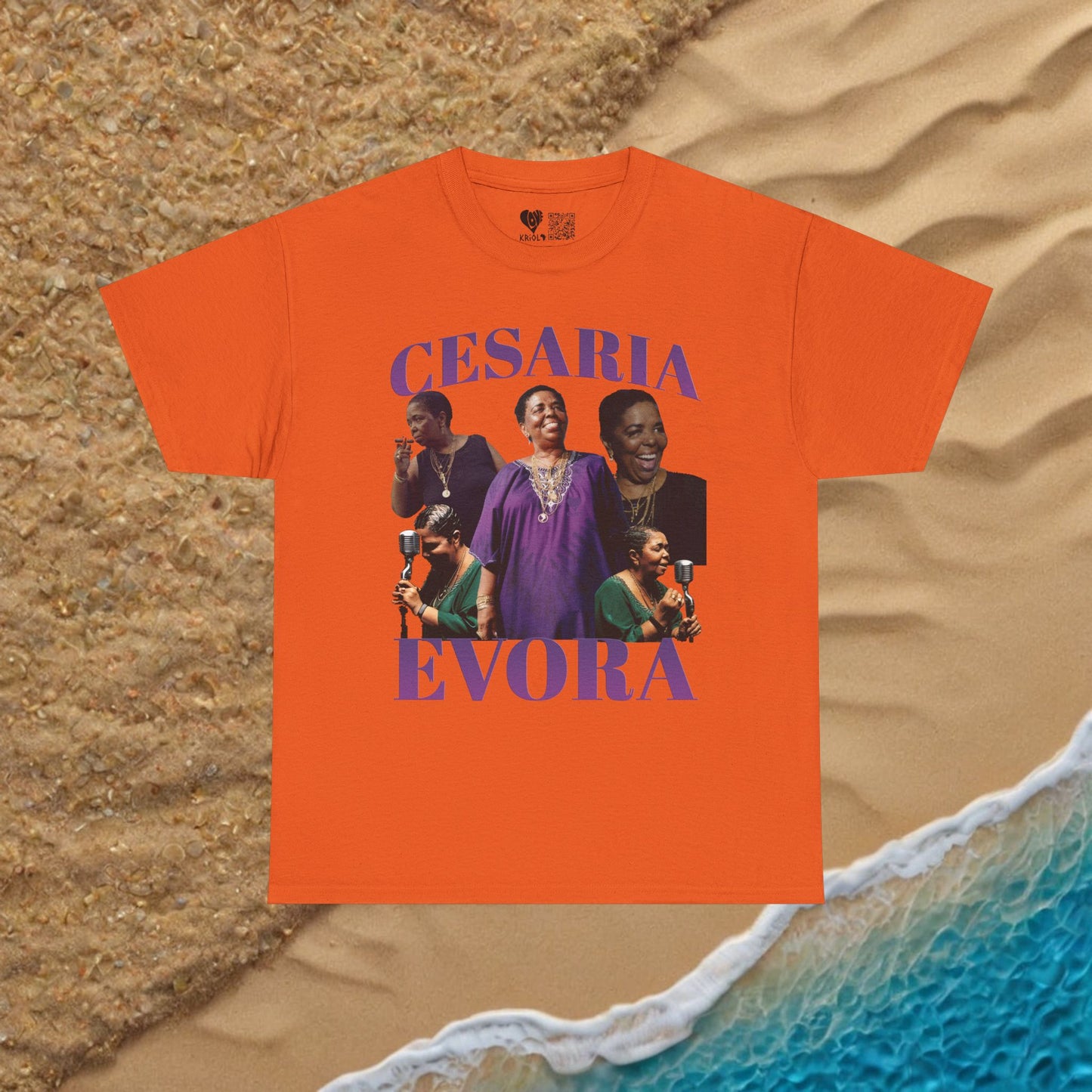 Vintage Cesaria Evora PP T-shirt