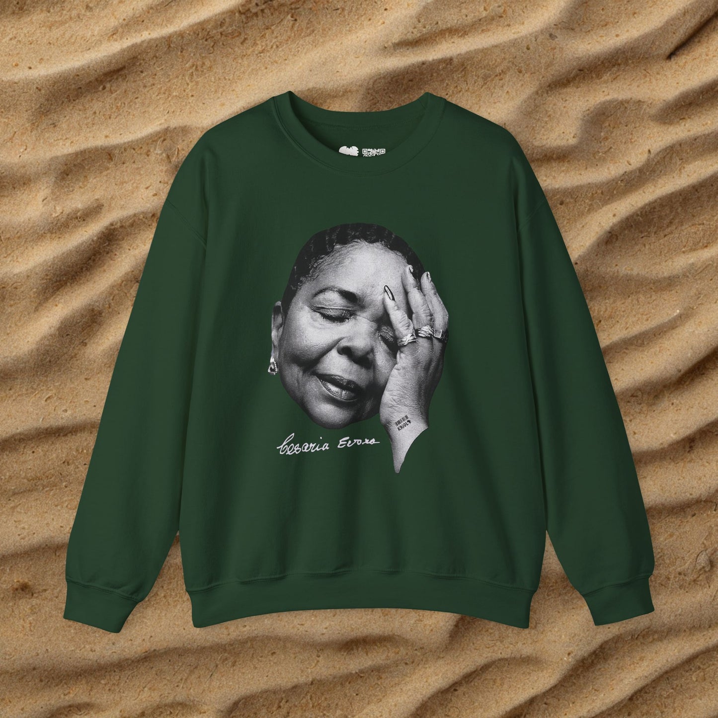 Vintage Cesaria Evora signature Sweater