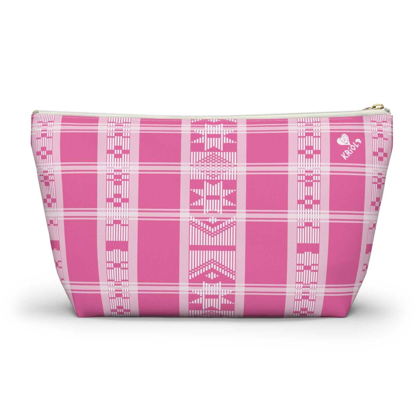 Rosa Pink Pano Di Terra Accessory Pouch w T-bottom