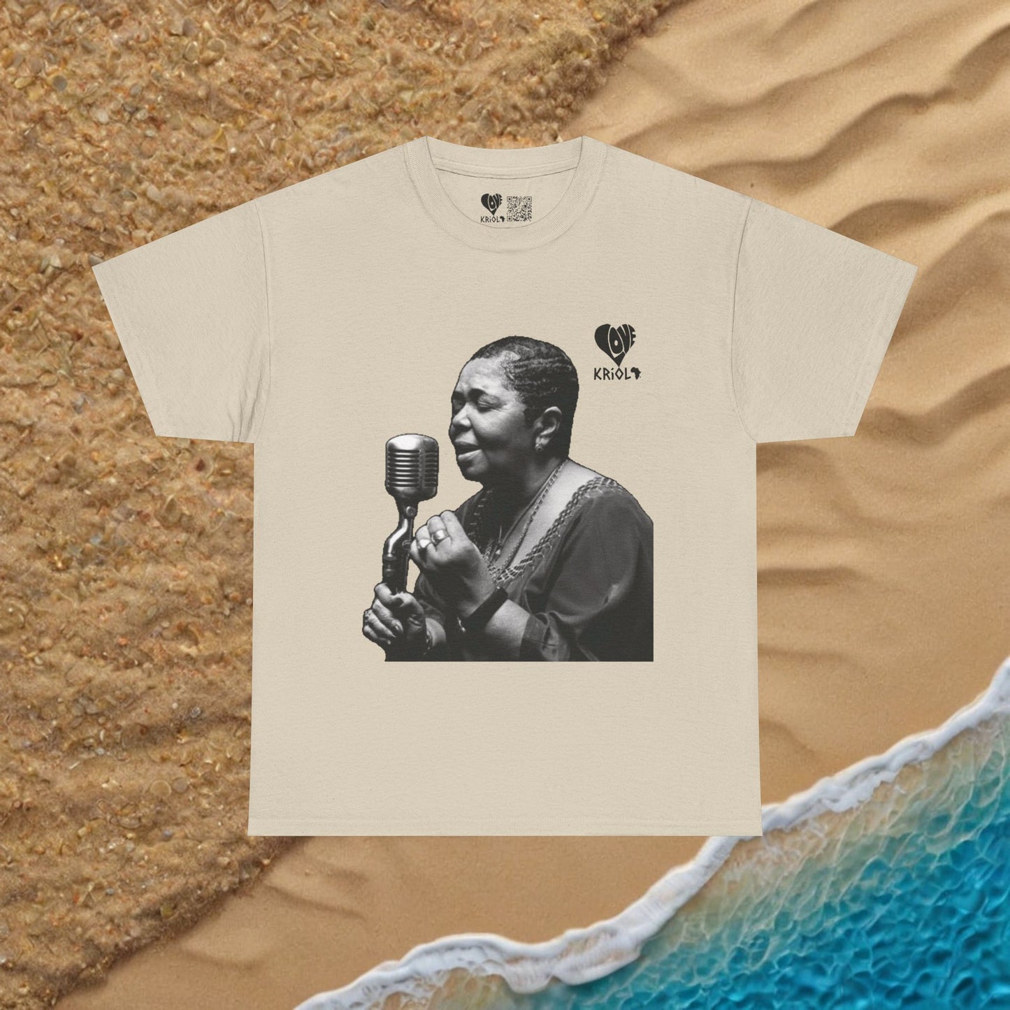 Cesaria Evora Morna Queen T-shirt