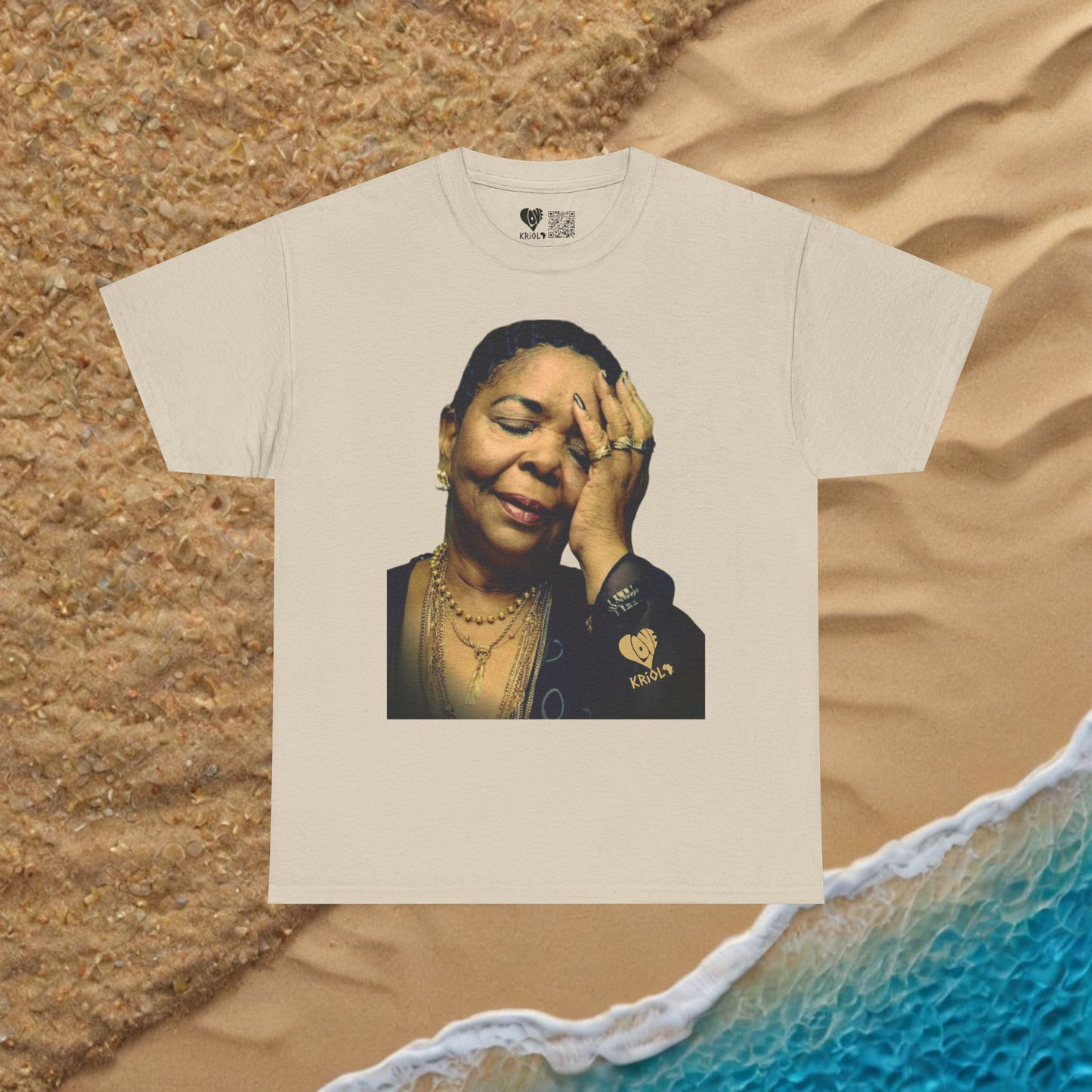 Cesaria Evora simple T-shirt