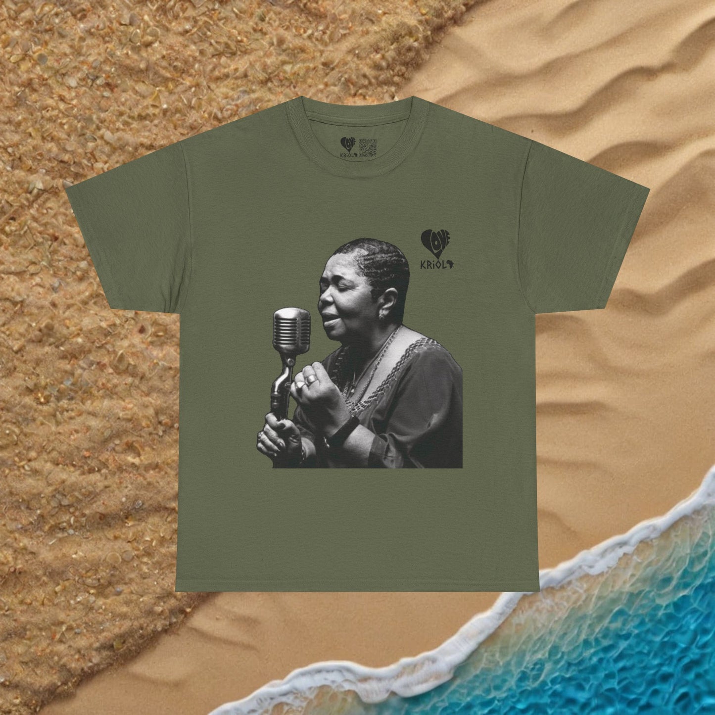Cesaria Evora Morna Queen T-shirt