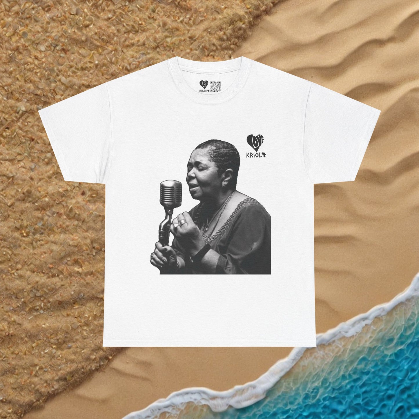 Cesaria Evora Morna Queen T-shirt