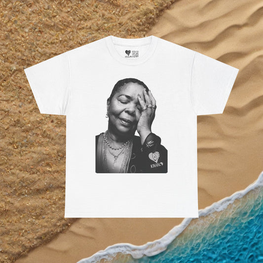 Cesaria Evora B&W simple T-shirt