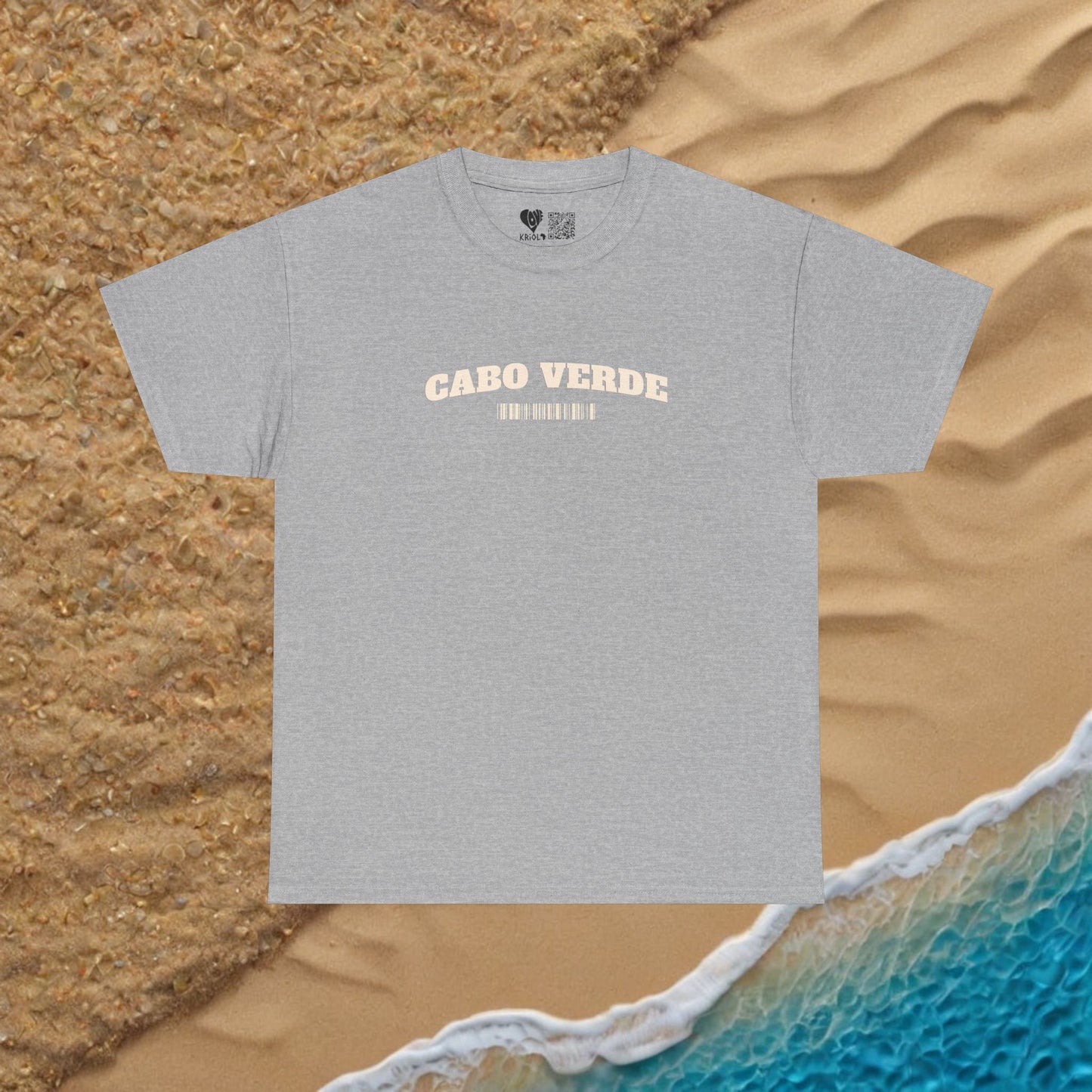 Cabo verde Terra mão de areia T-shirt