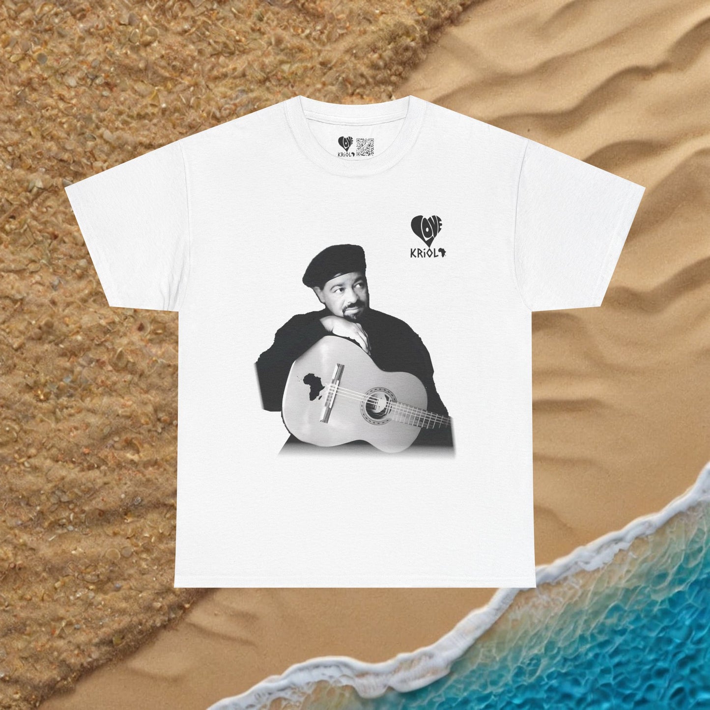 Ildo Lobo T-shirt with Kriolo Pano di Terra Back