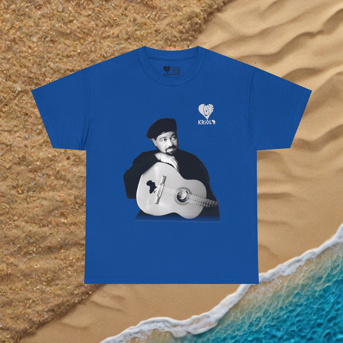 Ildo Lobo T-shirt with Kriolo Pano di Terra Back