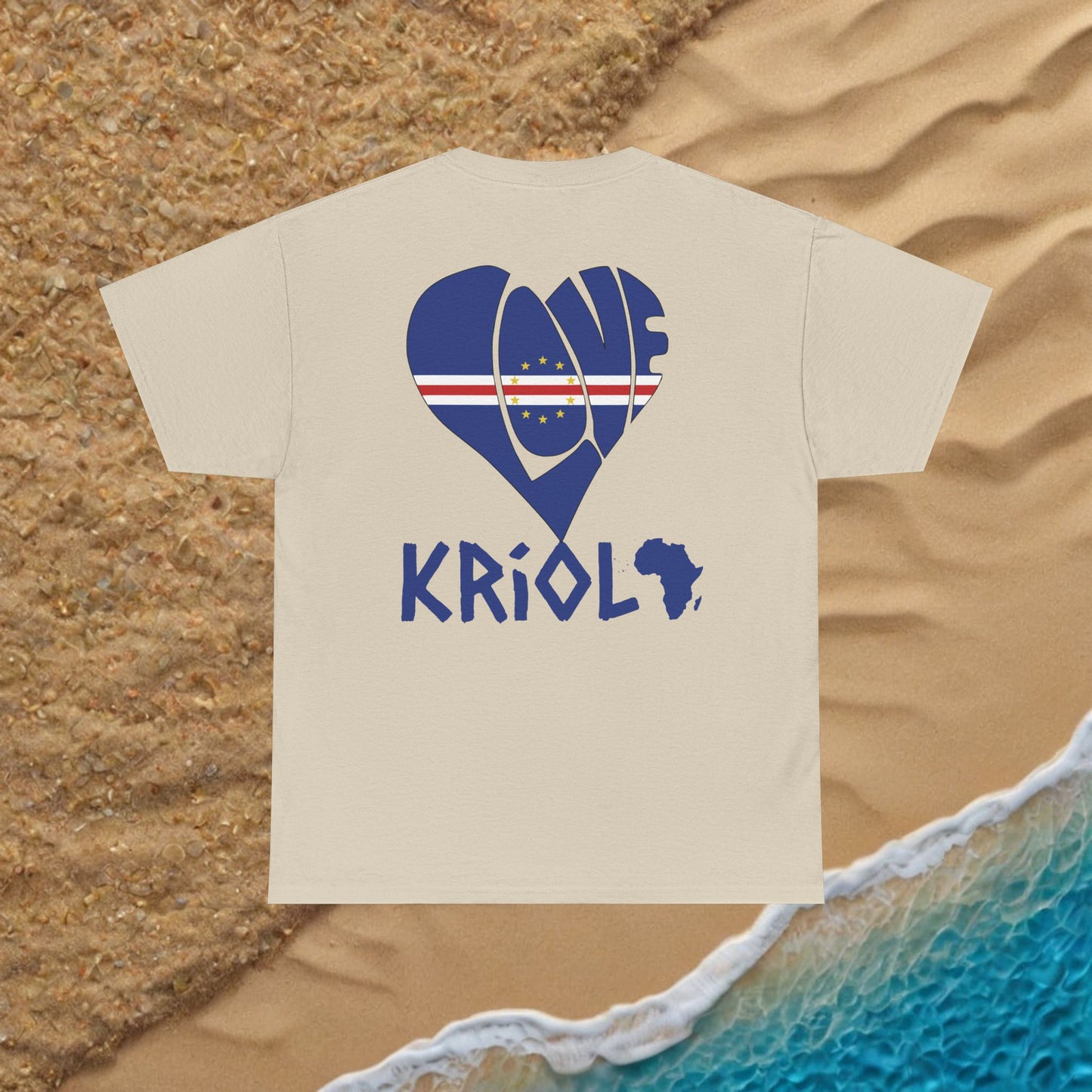 Cabo Verde Love Kriolo T-shirt