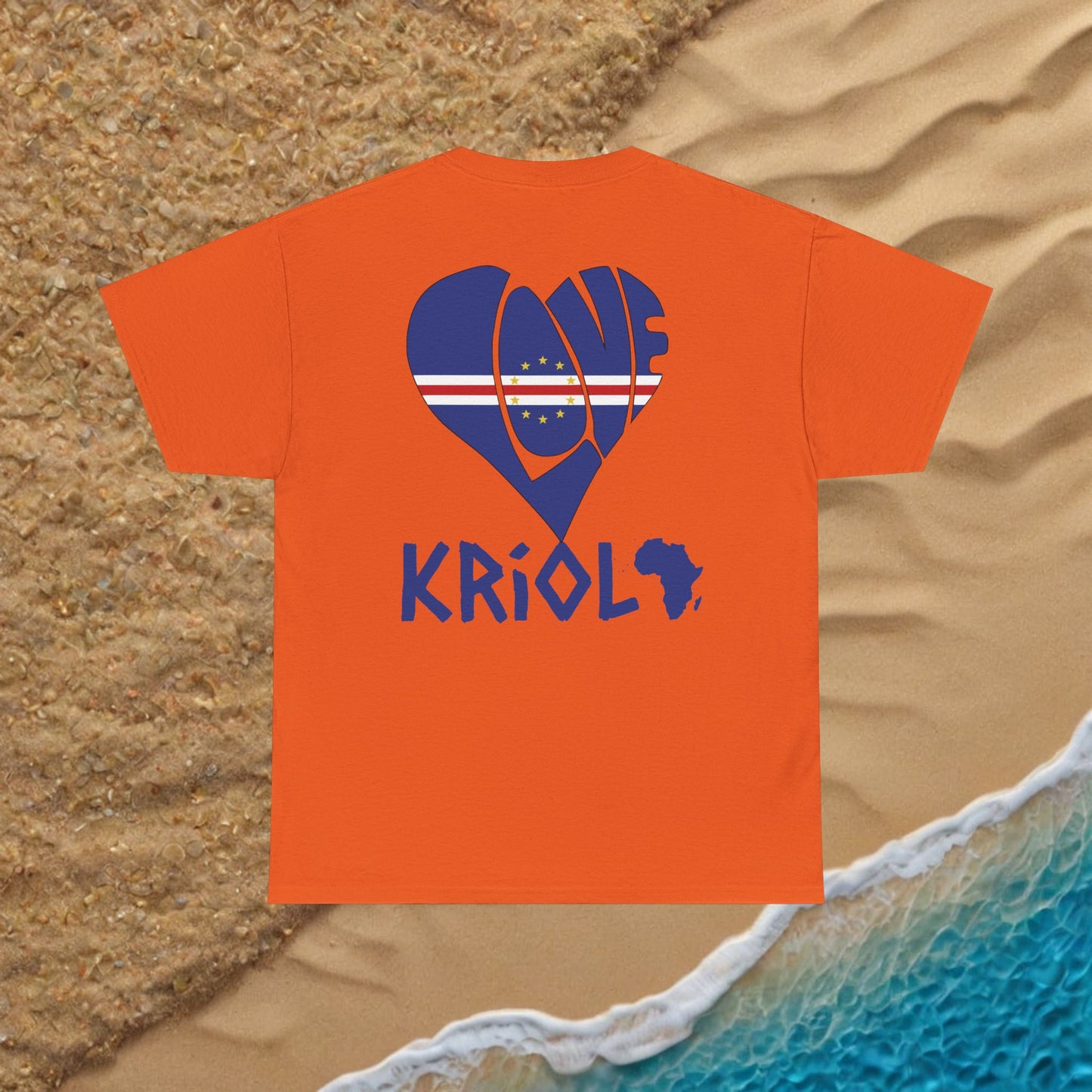 Cabo Verde Love Kriolo T-shirt