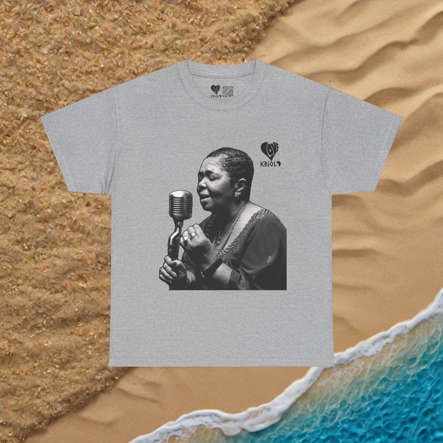 Cesaria Evora Morna Queen T-shirt