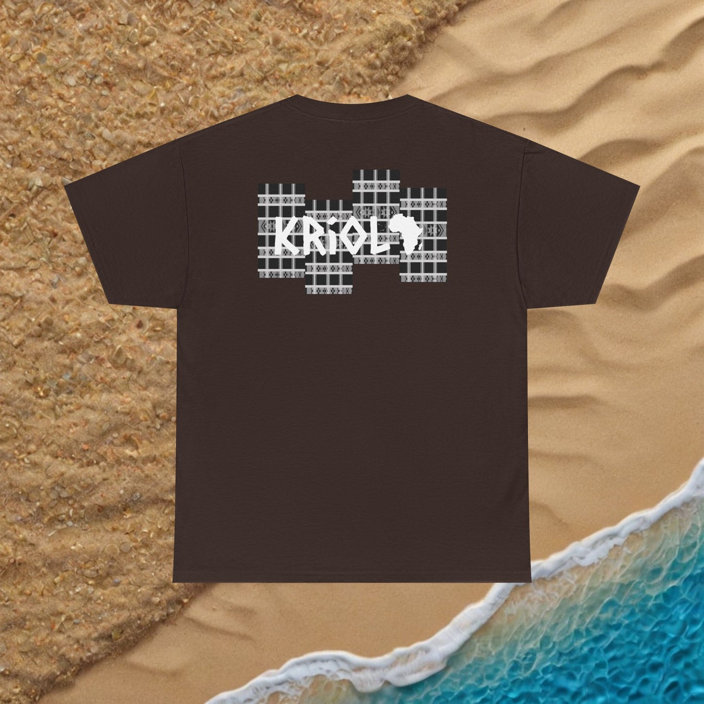 Ildo Lobo T-shirt with Kriolo Pano di Terra Back