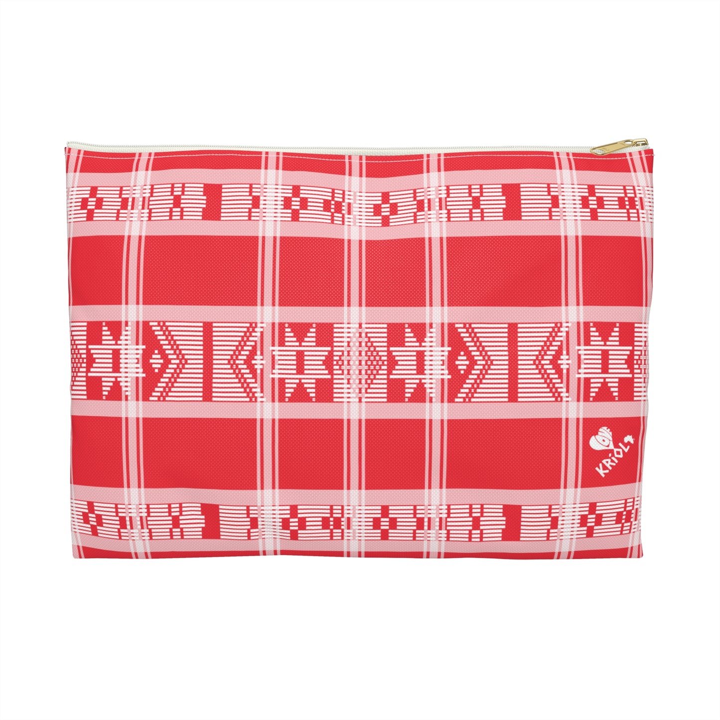 Red Love Pano Di Terra Accessory Pouch