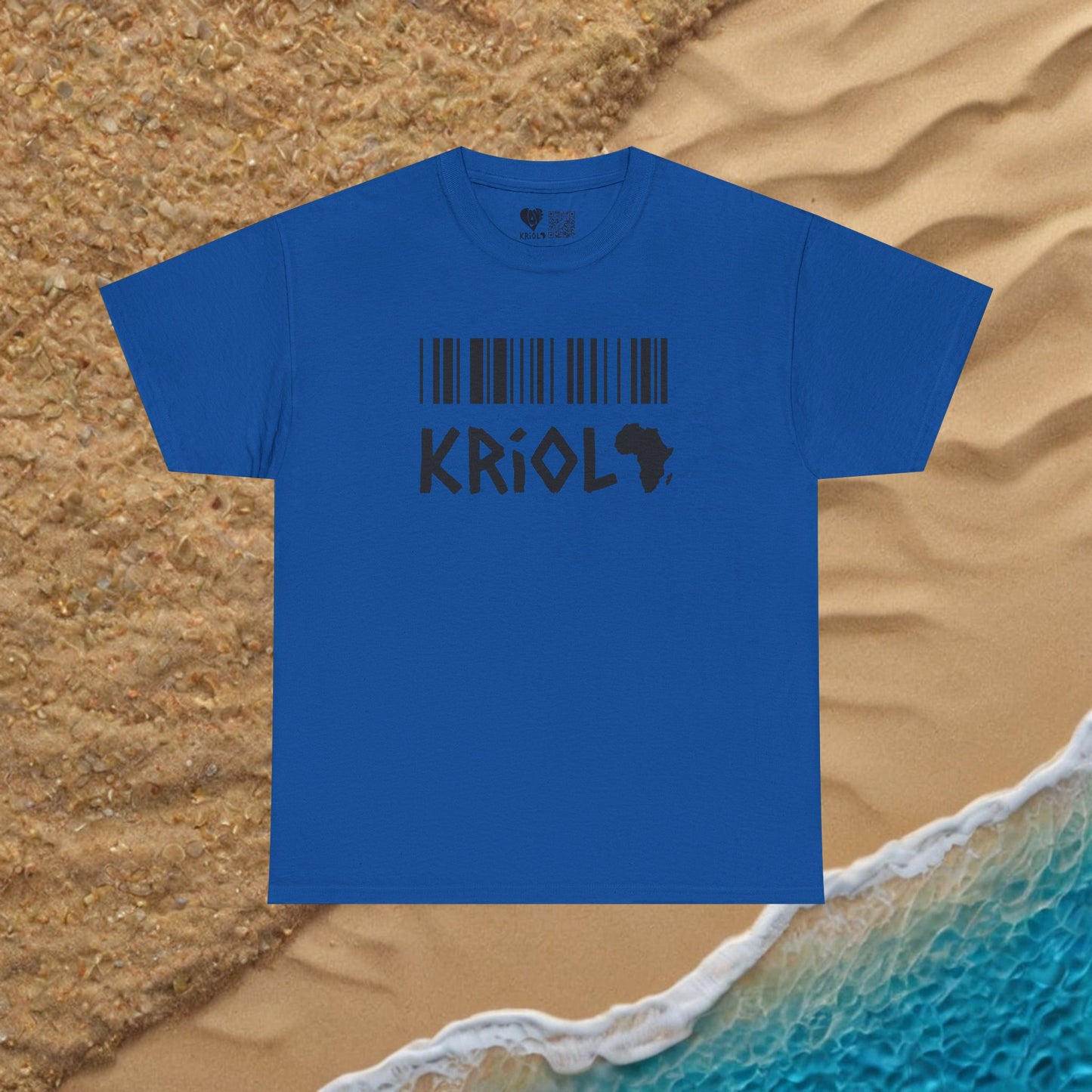 Love CV Barcode Kriol Africa T-shirt