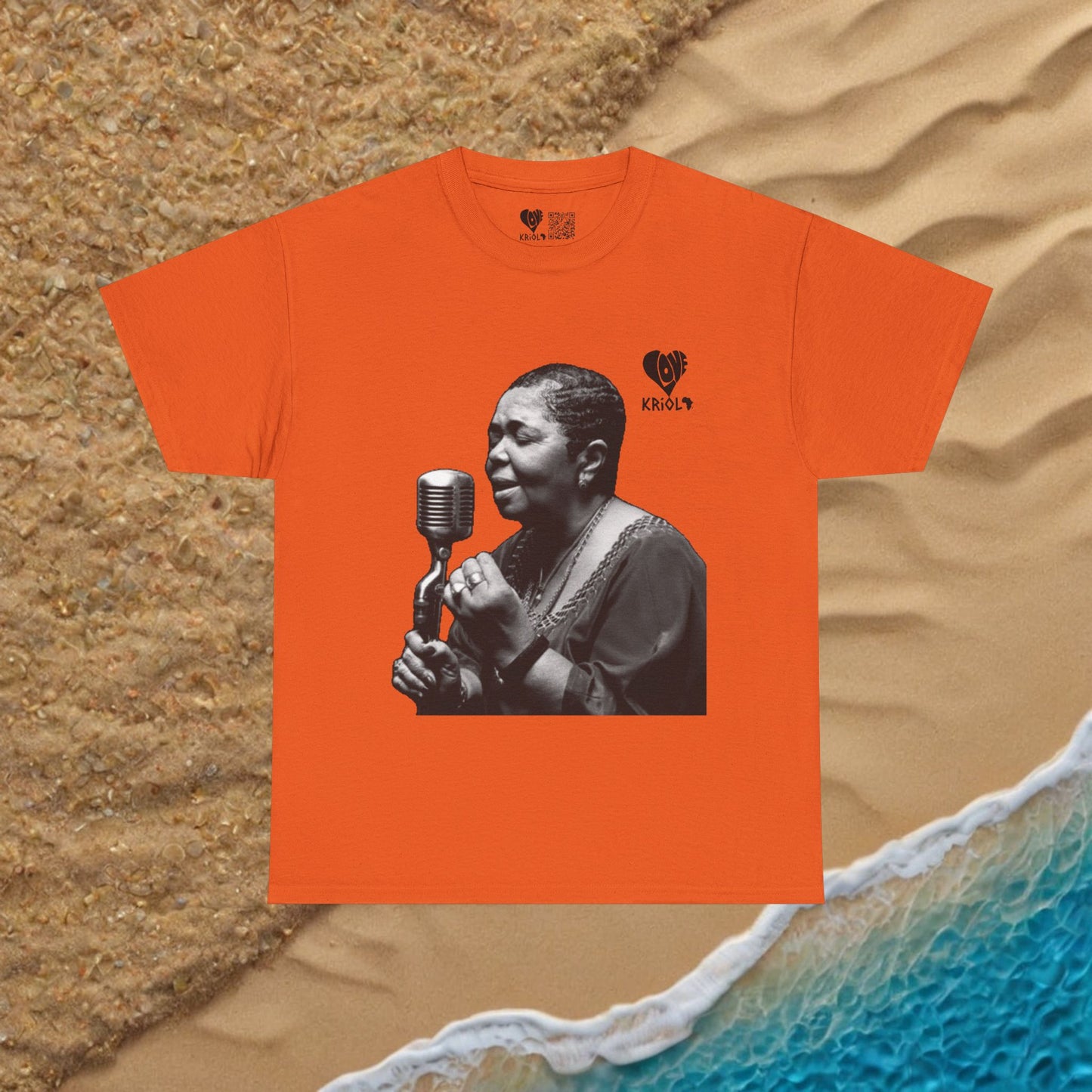 Cesaria Evora Morna Queen T-shirt