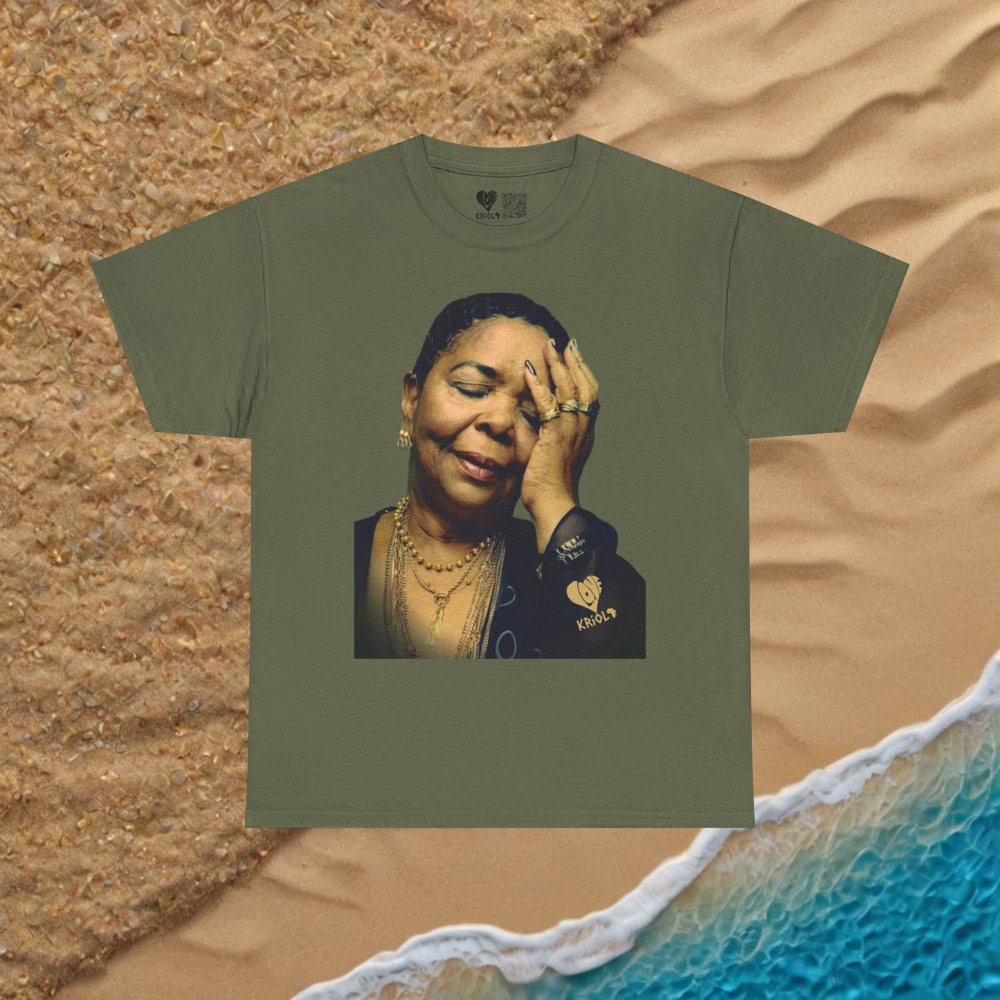 Cesaria Evora simple T-shirt
