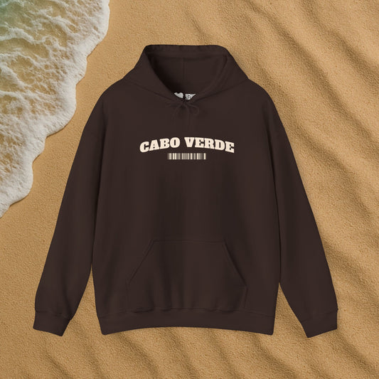 Cabo verde Terra com mão de areia hoodie