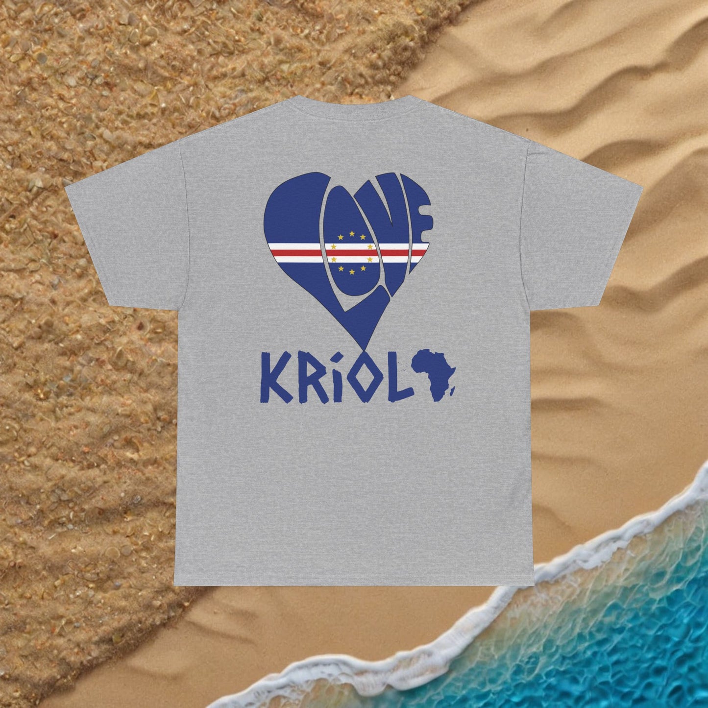 Cabo Verde Love Kriolo T-shirt