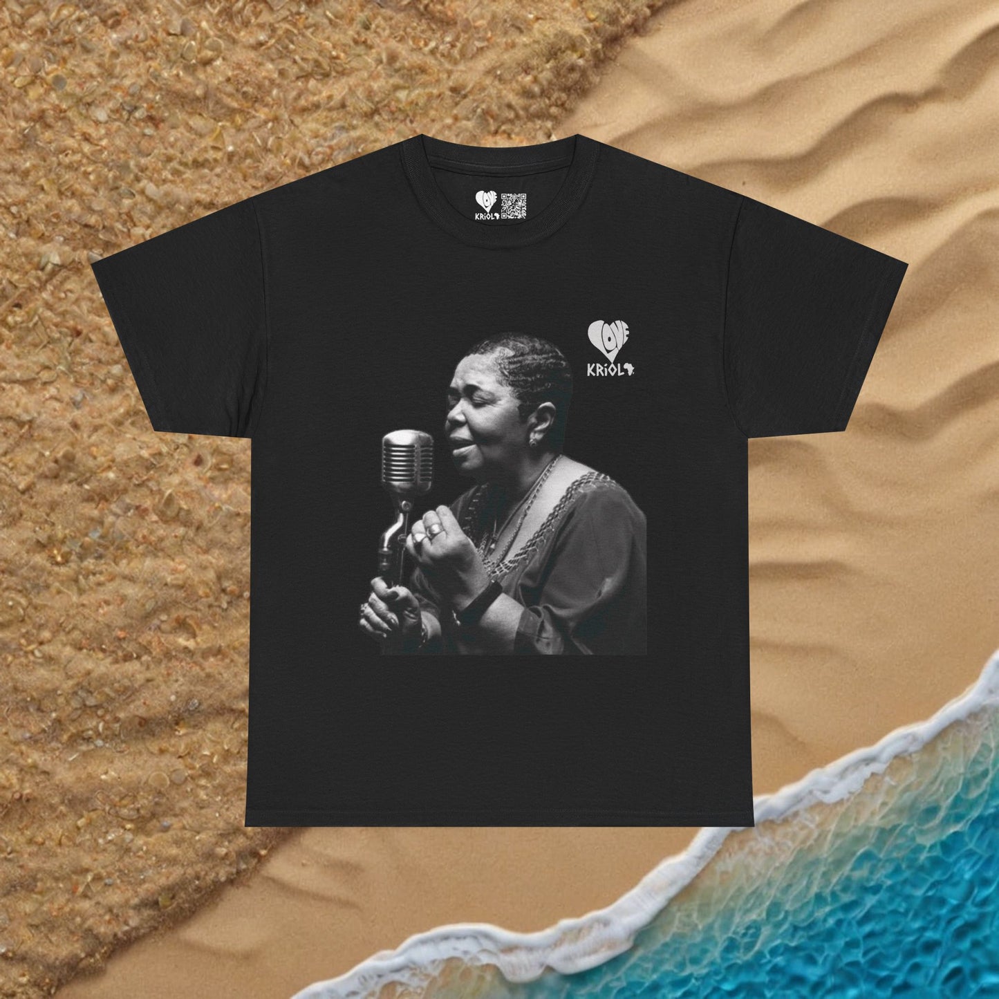 Cesaria Evora Morna Queen T-shirt
