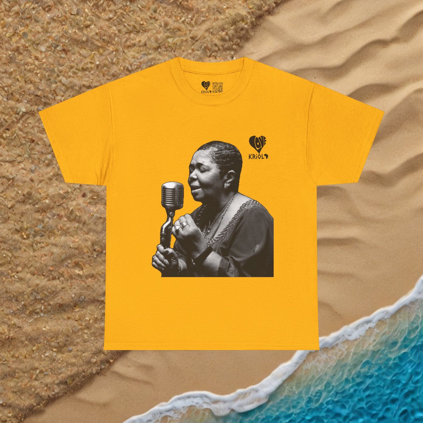 Cesaria Evora Morna Queen T-shirt