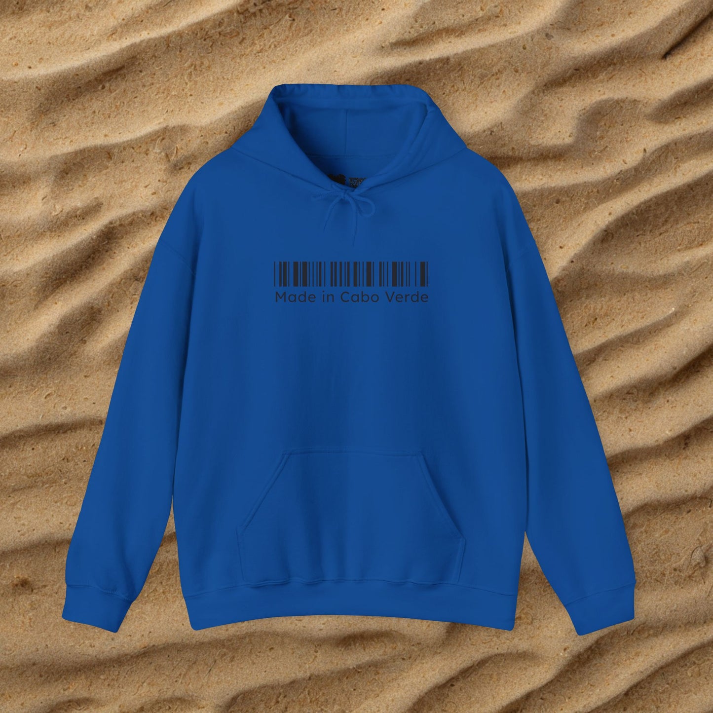 Made in Cabo Verde Barcode Hoodie