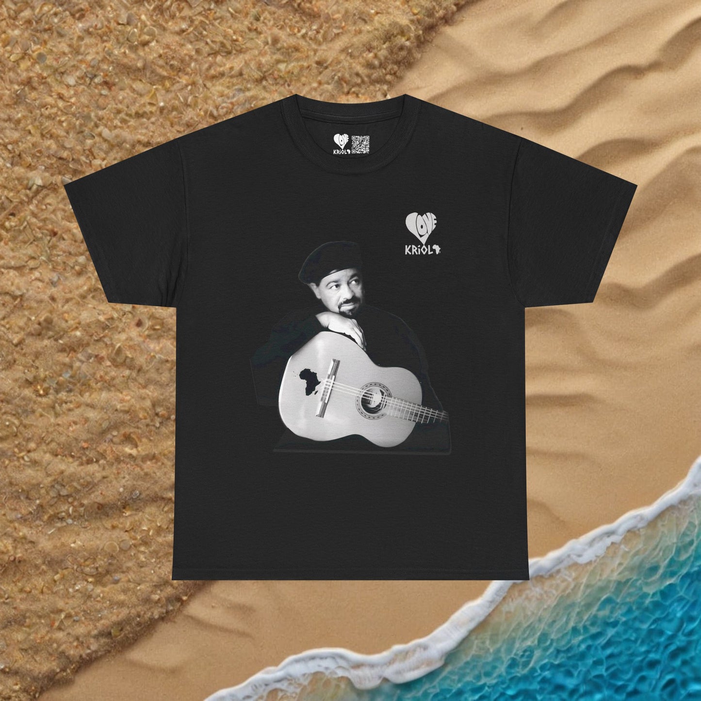 Ildo Lobo T-shirt with Kriolo Pano di Terra Back