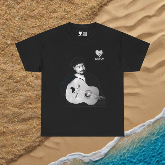 Ildo Lobo T-shirt with Kriolo Pano di Terra Back