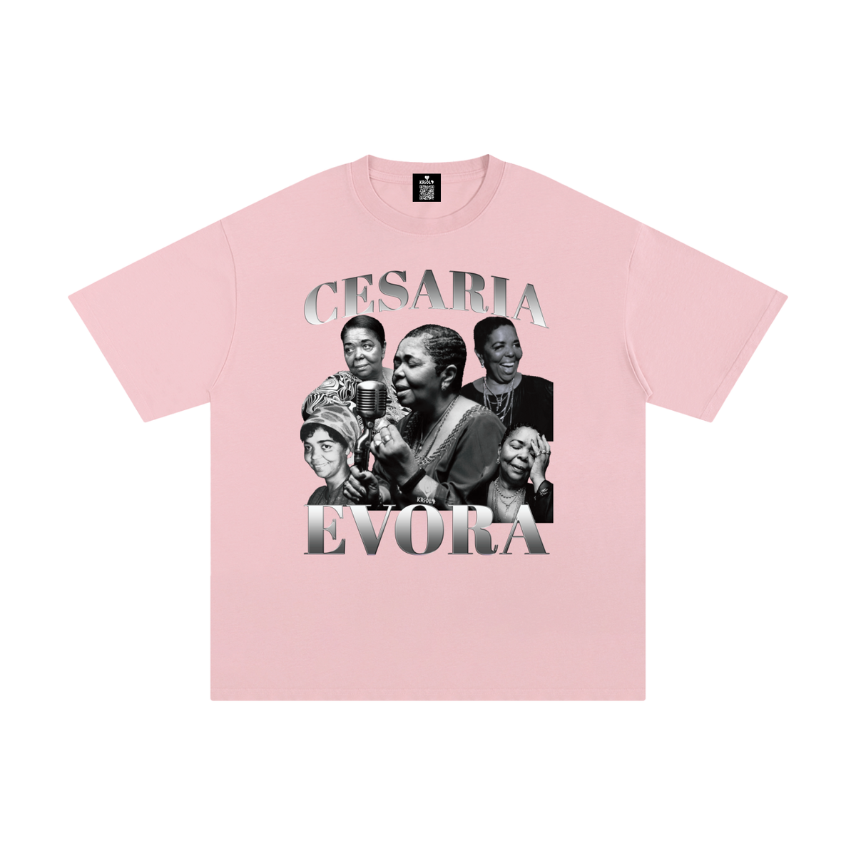 Vintage Cesaria Evora B&W T-Shirt