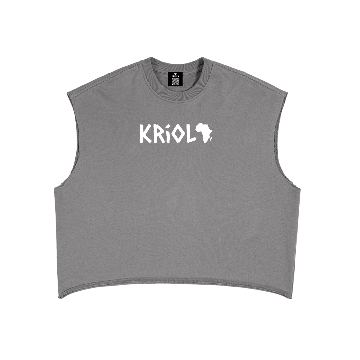 French Terry Boxy Tank Top