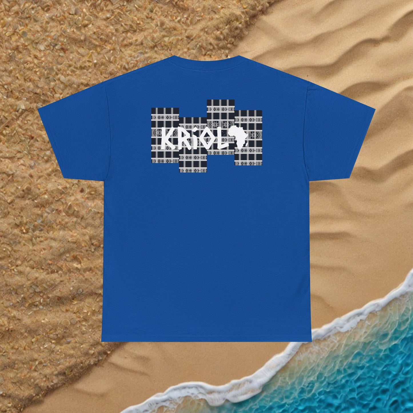 Ildo Lobo T-shirt with Kriolo Pano di Terra Back