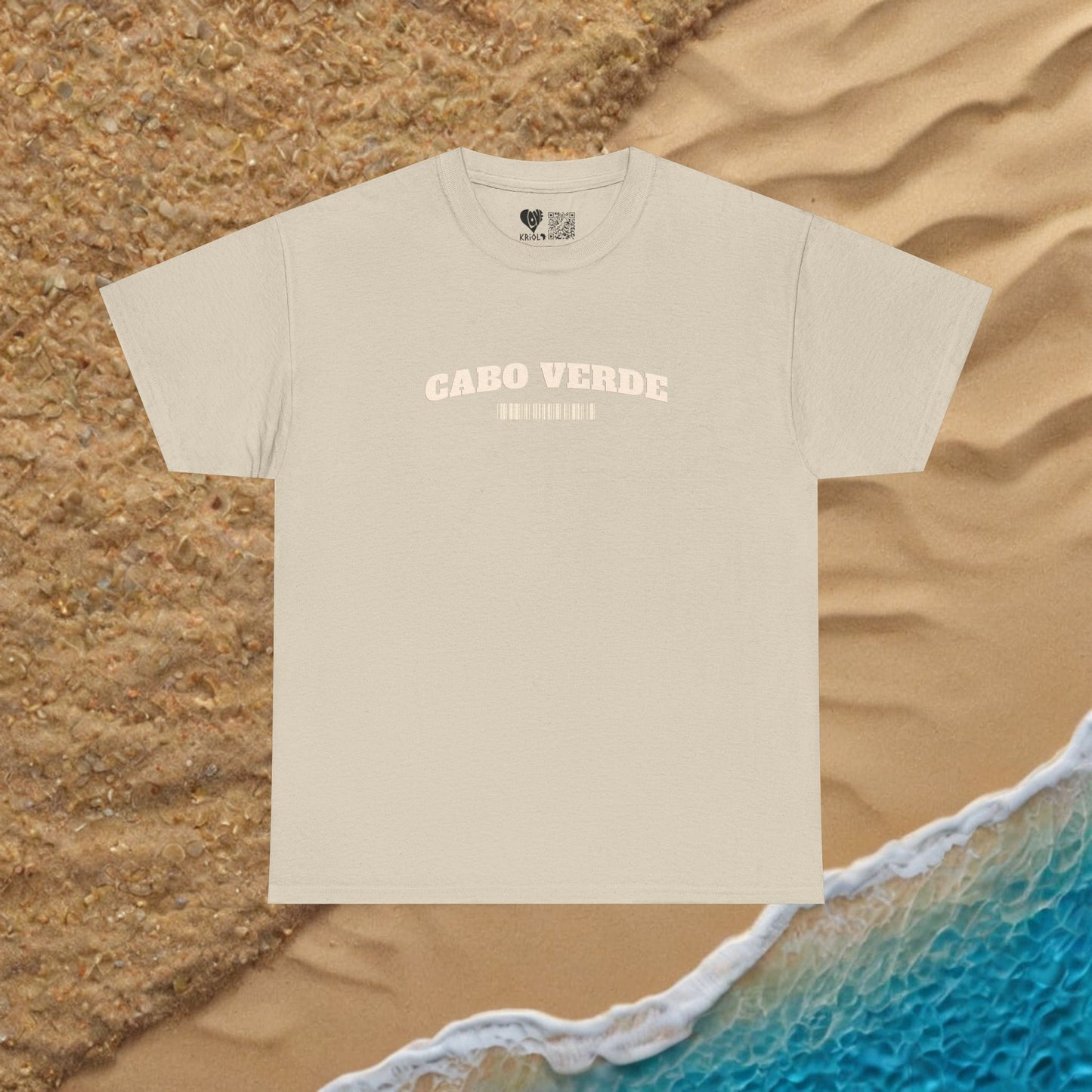 Cabo verde Terra mão de areia T-shirt