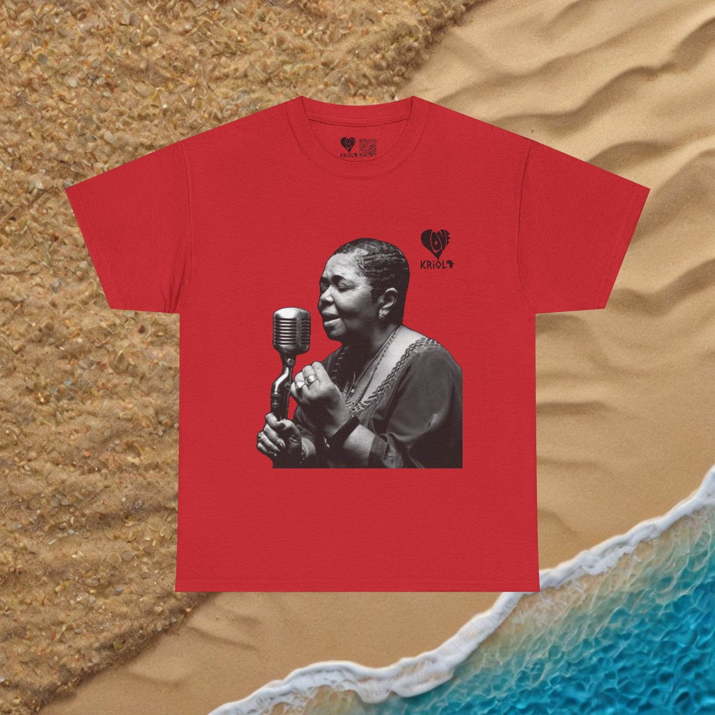 Cesaria Evora Morna Queen T-shirt