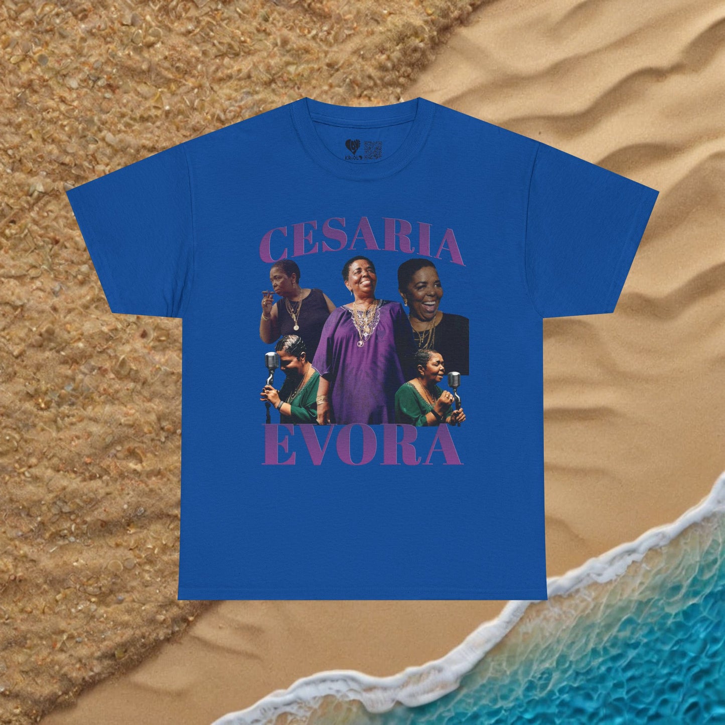 Vintage Cesaria Evora PP T-shirt