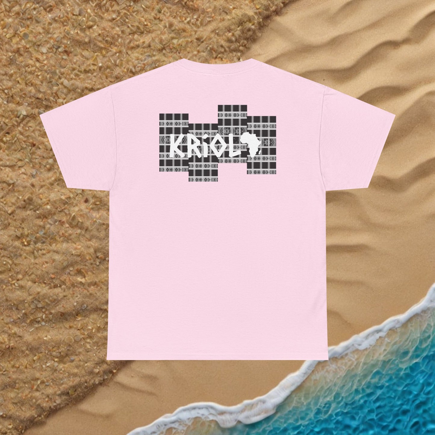 Ildo Lobo T-shirt with Kriolo Pano di Terra Back