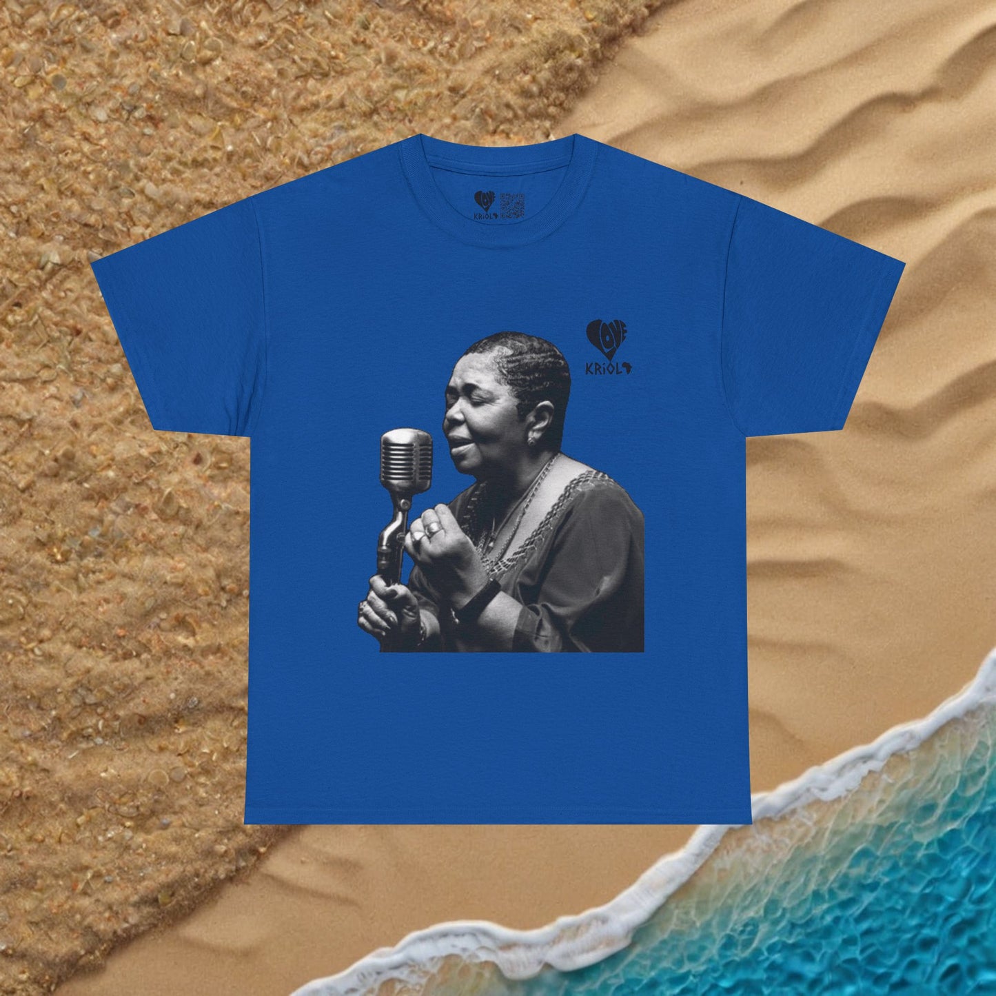 Cesaria Evora Morna Queen T-shirt