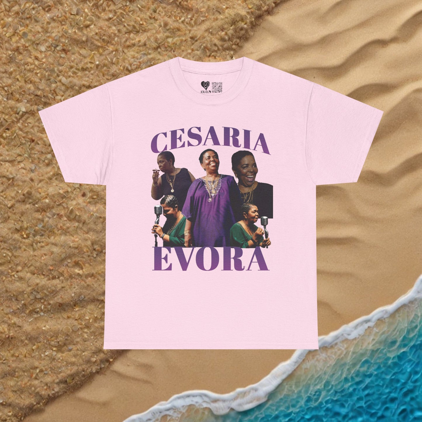 Vintage Cesaria Evora PP T-shirt