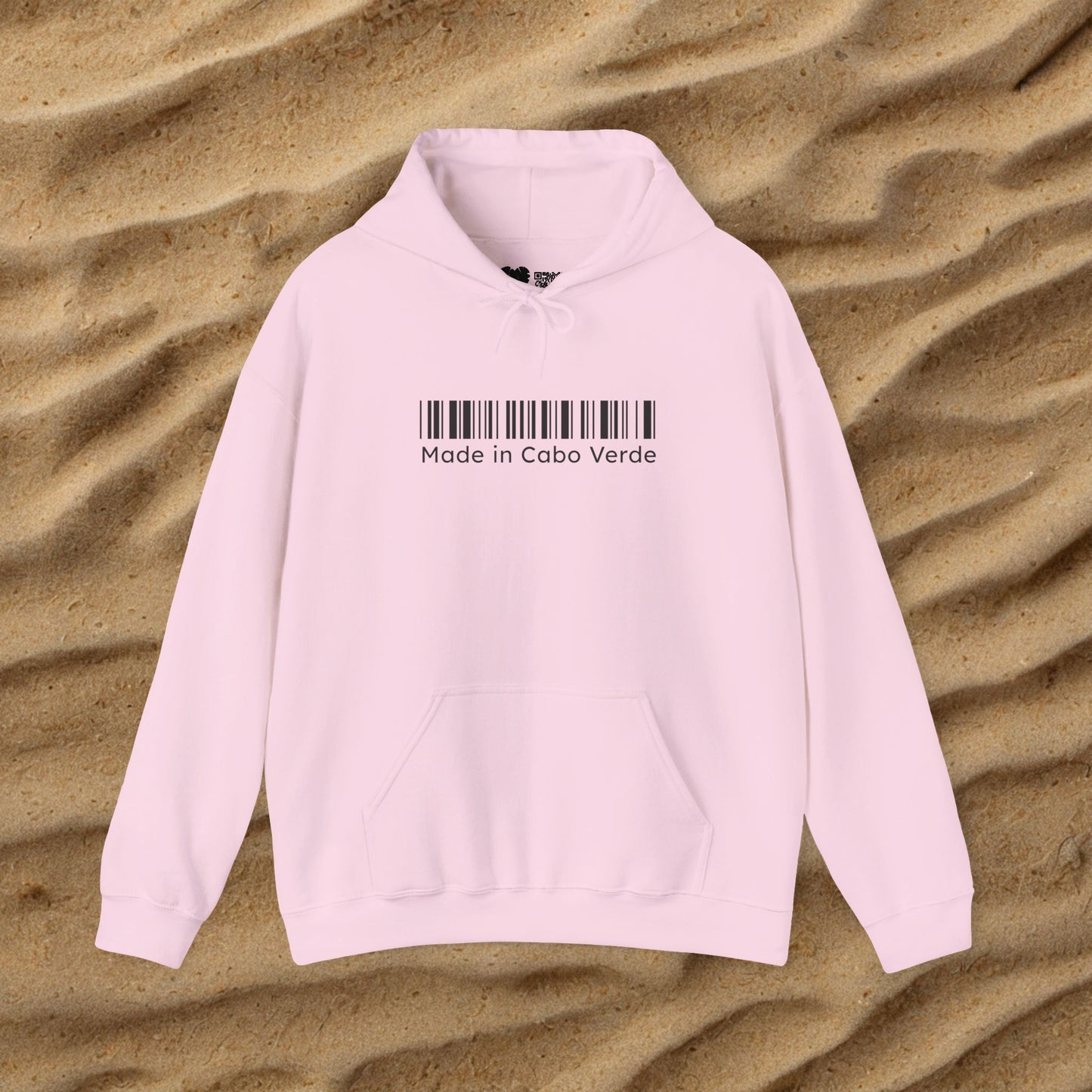 Made in Cabo Verde Barcode Hoodie