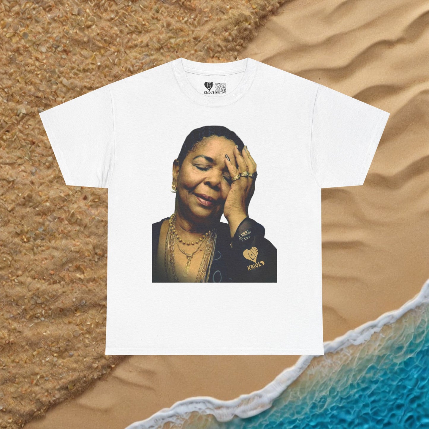 Cesaria Evora simple T-shirt